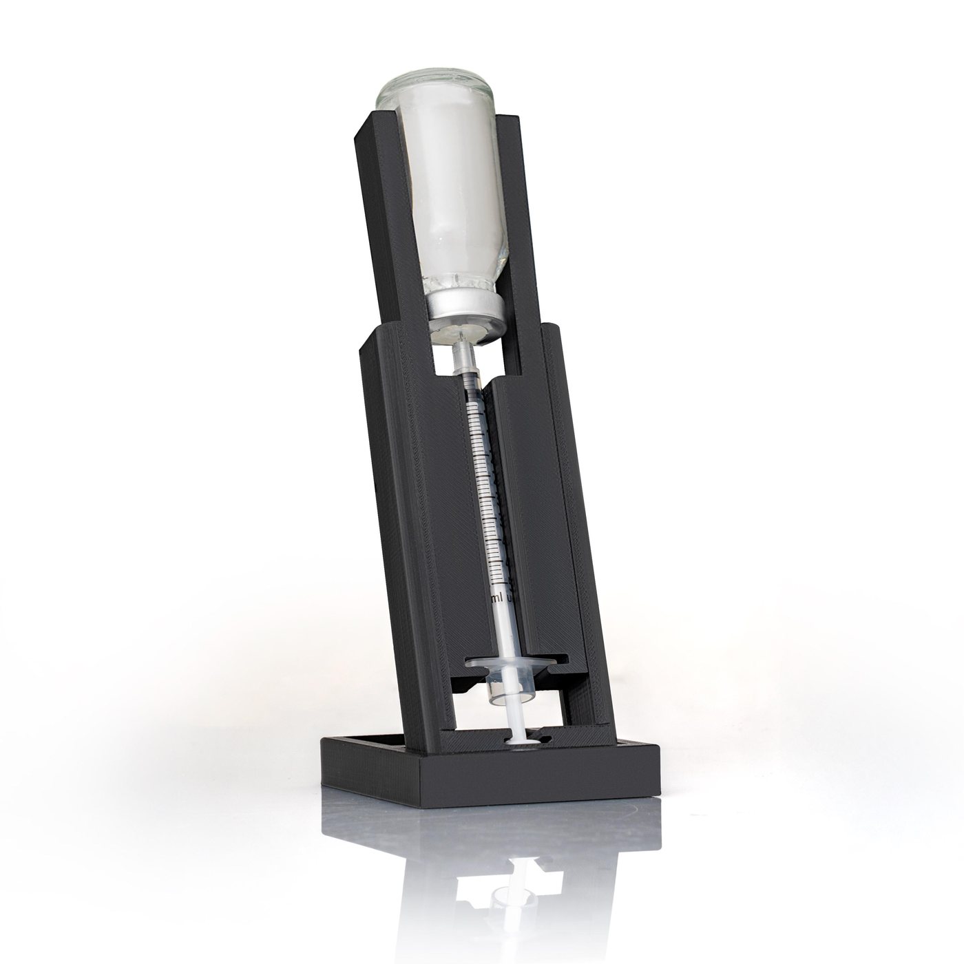 SteadyDraw from the opposite angle, showing the syringe channel.